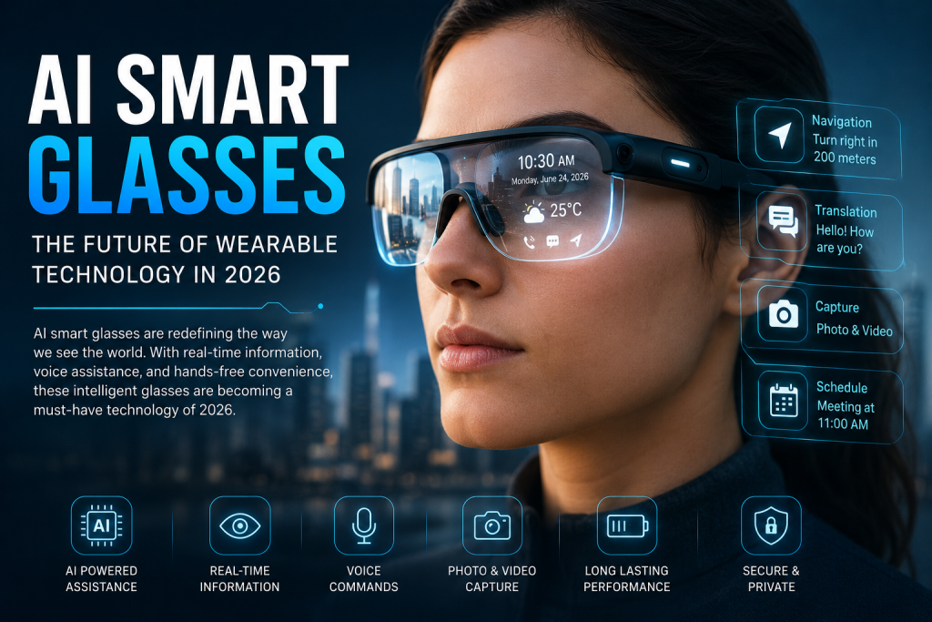 AI Smart Glasses Are Changing the Future of Wearable Technology in 2026