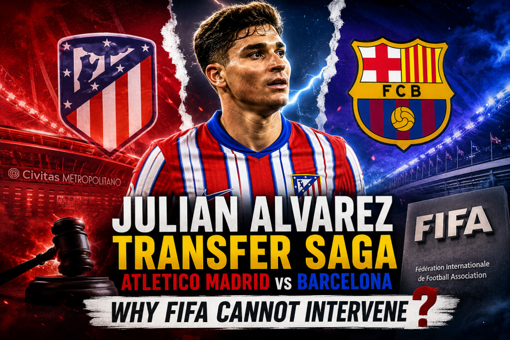 Julian Alvarez Transfer Dispute