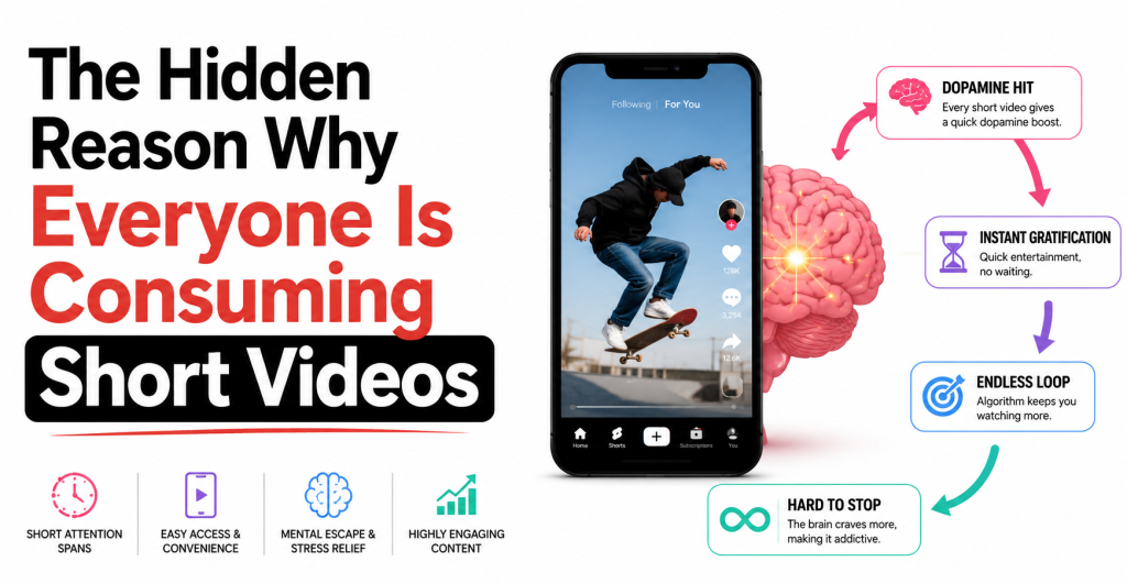 The Hidden Reason Why Everyone Is Consuming Short Videos