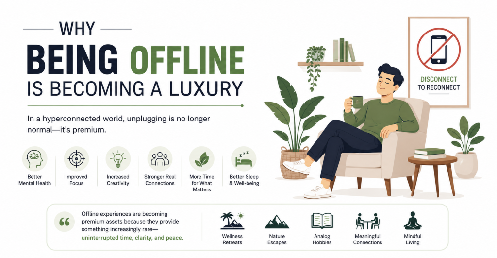 Why Being Offline Is Becoming a Luxury
