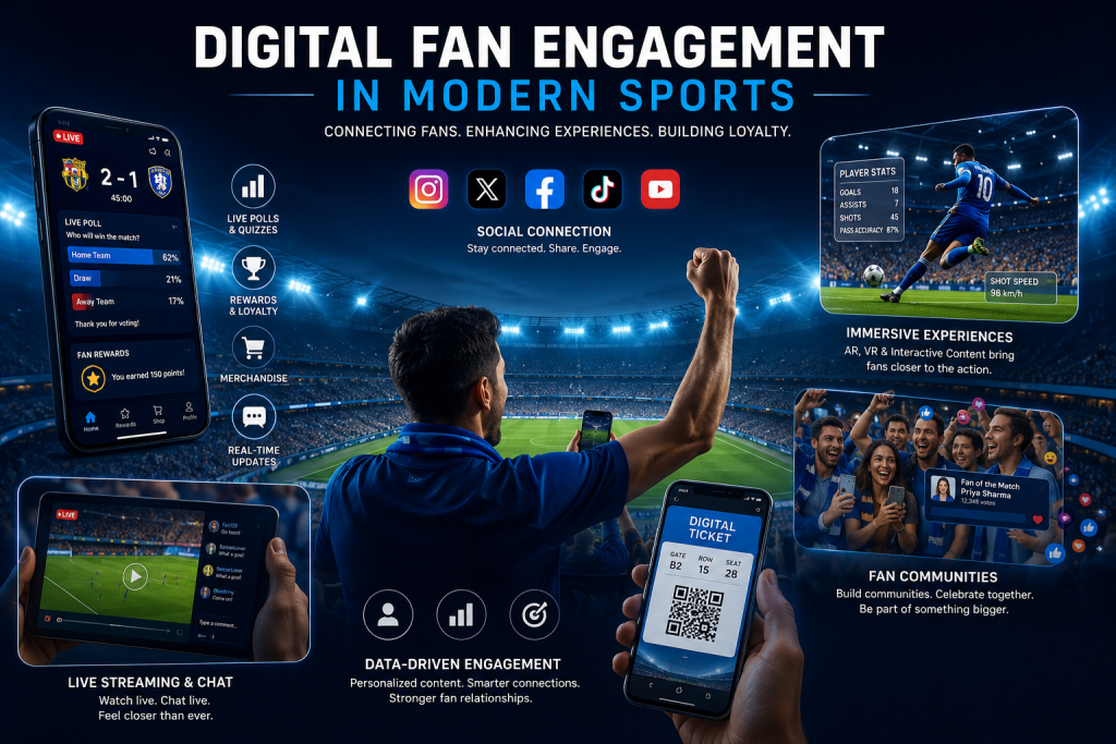 Digital Fan Engagement in Modern Sports