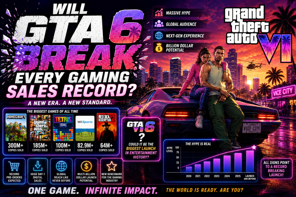GTA 6 Break Every Gaming Sales Record