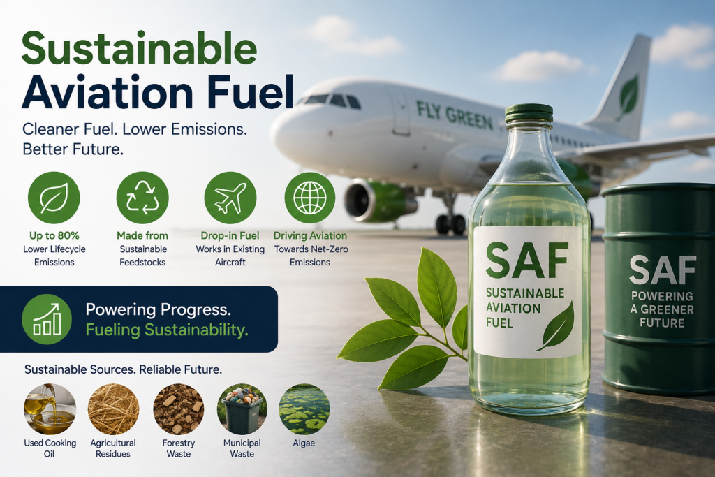 Sustainable Aviation Fuel: Transforming the Future of Green Aviation