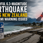 Powerful 6.3-Magnitude Earthquake Strikes New Zealand, Brief Tsunami Warning Issued