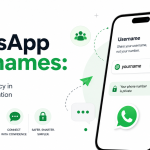 WhatsApp usernames privacy feature illustration